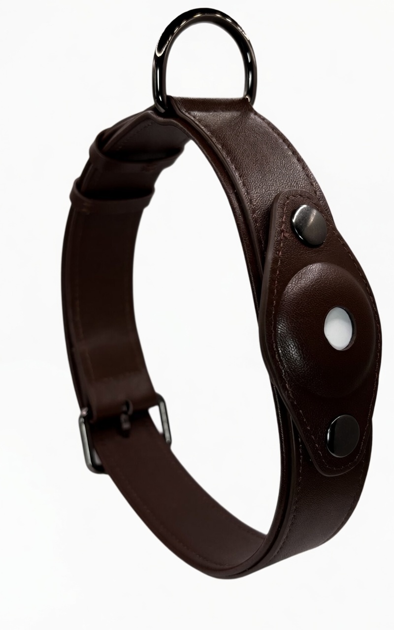 Halsband mit Halter für AirTag - Belka & Strelka